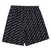 Balenciaga Logo Printed Knit Shorts